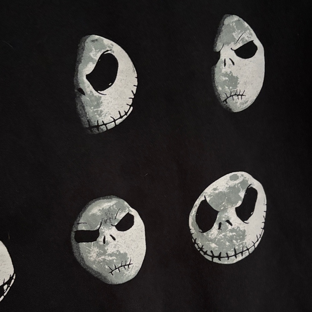 Disney’s Nightmare Before Christmas Jack Lunar Eclipse Black Sweater - Picture 3 of 4
